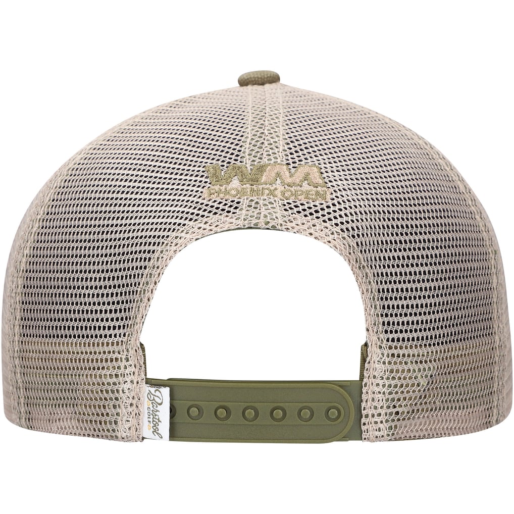  WM Phoenix Open Barstool Golf Sixteenth Hole Canvas Rope Adjustable Hat - Green